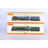 Two Hornby OO gauge model railways locomotives including R3206 4-6-2 Peppercorn Class 'Tornado'