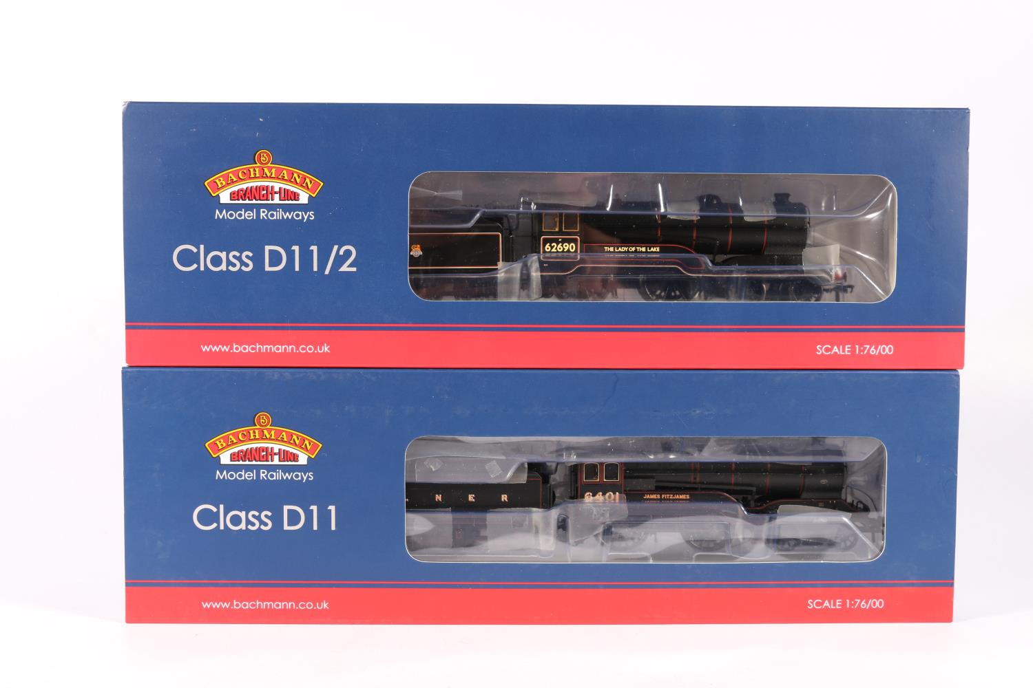Bachmann Branch-Line OO model railways locomotives including 31135 Class D11 4-4-0 The Lady of the