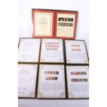 Westminster Mint stamp issue sets including The 3d Rose Plate Collection (plates 4-21, not plate 13,