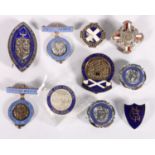 Nursing interest medals including Western Infirmary of Glasgow Nursing School silver and enamel