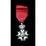 Medal French Legion d'Honneur Second Knights badge. Second Republic. c1850s