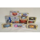 Lot comprising of ten Corgi Classics coaches and service vehicles to include limited edition