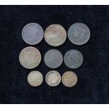USA. Collection of copper cents and half cents to include an 1806 half cent (small 6 stemless