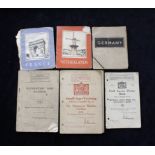 WW2 occupational guides for France, The Netherland and Germany in addition to six field manuals to