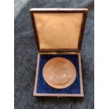 United Kingdom- Victorian Crystal Palace bronze medal commemorating the centenary of the death of