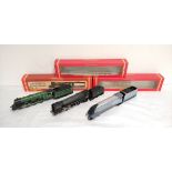 Three boxed Hornby 00 models to include a model R398 LNER Class "Flying Scotsman" 4472, R329 British