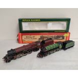 Two boxed 00 gauge model trains to include a Hornby R080 British Railways "Princess Elizabeth"