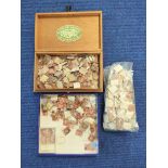 Huge collection of Victorian penny red postage stamps mostly in poor condition.