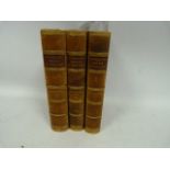 CHAMBERS ROBERT.  Domestic Annals of Scotland. 3 vols. Half calf. 1869; together with an autograph