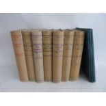 MOUNTAINEERING LIBRARY.  7 various vols. in orig. cloth; also 4 Journals of The Tricouni Club, orig.