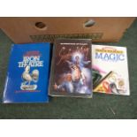 Magic & Conjuring.  A carton of books & quarto softback & ring bound publications.