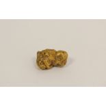 Gold nugget, 5.9g.