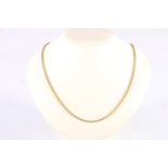 9ct yellow gold chain, 10.5g