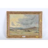 JOHN MURRAY THOMSON RSA RSW PSSA (1885-1974) *ARR*,  Scottish landscape with sheep,  signed oil on