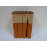 SCOTT SIR WALTER.  Minstrelsy of the Scottish Border. 4 vols. Frontis. Late orange cloth. 1932.