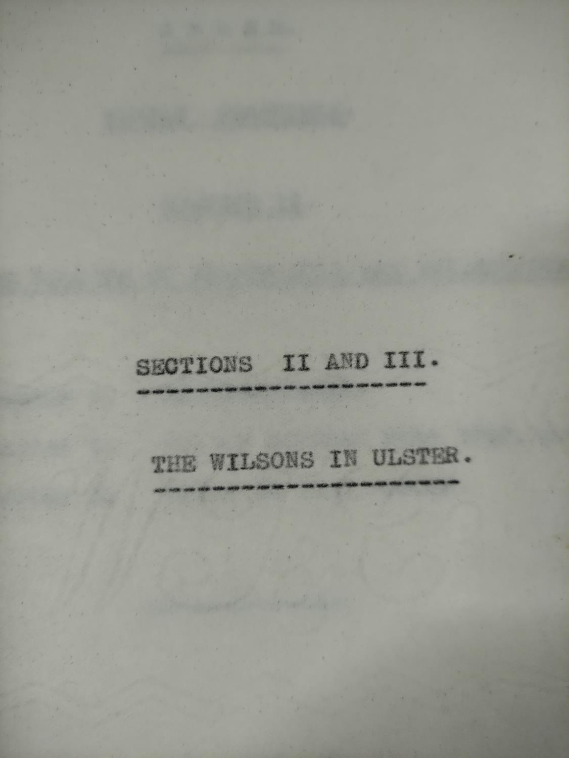 IRELAND & DUMFRIESSHIRE.  Family Chronicle. Vols. 2, 3 & 4 of a detailed family chronicle. Vol. 2 ( - Image 3 of 6