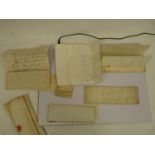 Letters. 20 manuscript letters, 1790s - 1850`s from Lord Lovat, Duke of Gordon, Duke of
