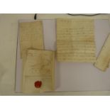 Letters. 3 manuscript letters from John Kemble, the actor, Theatre Royal, Drury Lane & elsewhere,