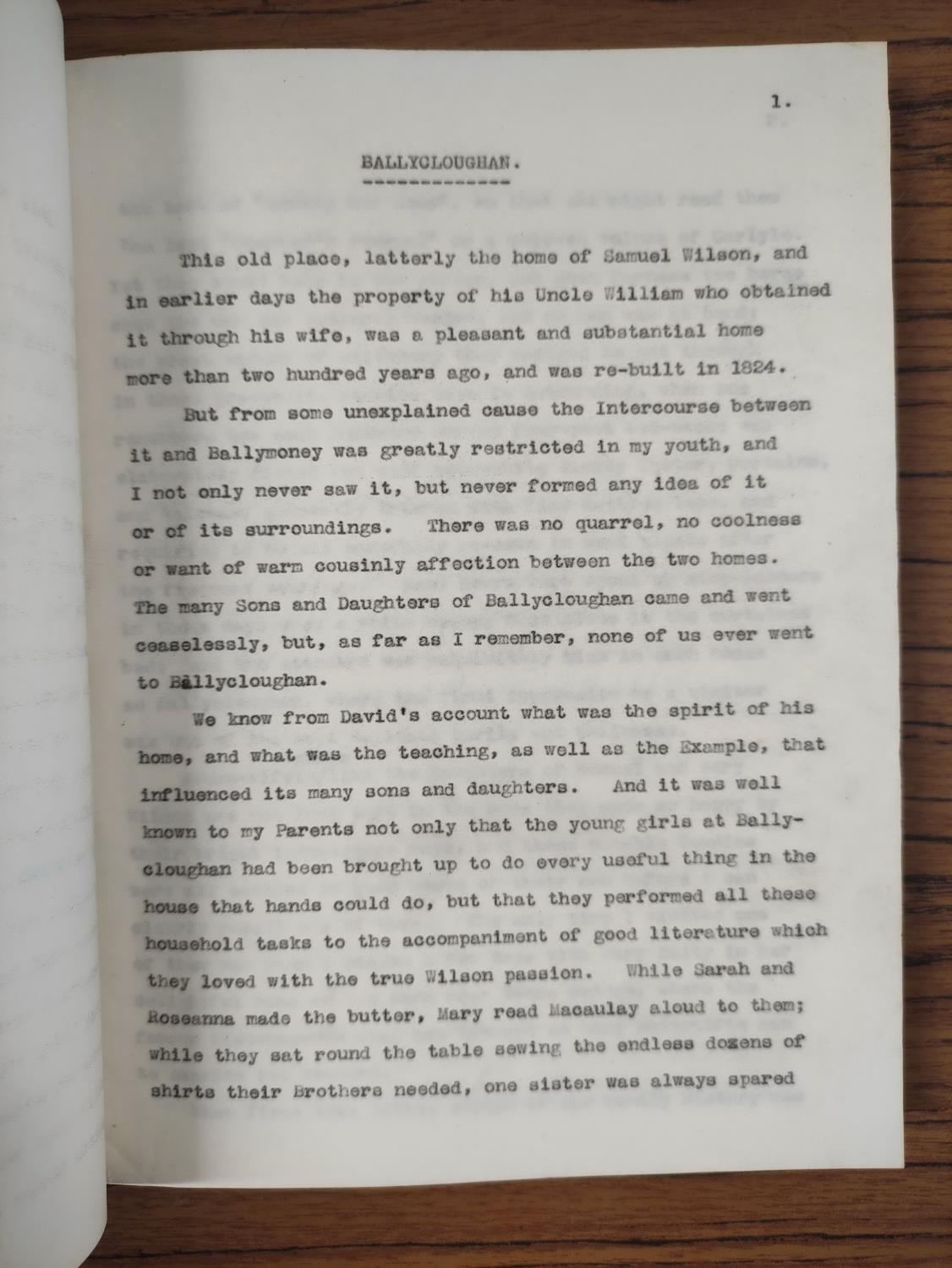 IRELAND & DUMFRIESSHIRE.  Family Chronicle. Vols. 2, 3 & 4 of a detailed family chronicle. Vol. 2 ( - Image 6 of 6