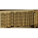 WELLS H. G.  The Collected Essex Edition of The Works. 24 vols. 12mo. Orig. brown cloth, gilt backs.