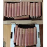 CONRAD JOSEPH.  The Uniform Edition of The Works. 22 vols. Orig. red cloth gilt. 1923; also Conrad's