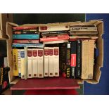 World War II & others.  A carton of books & paperbacks.