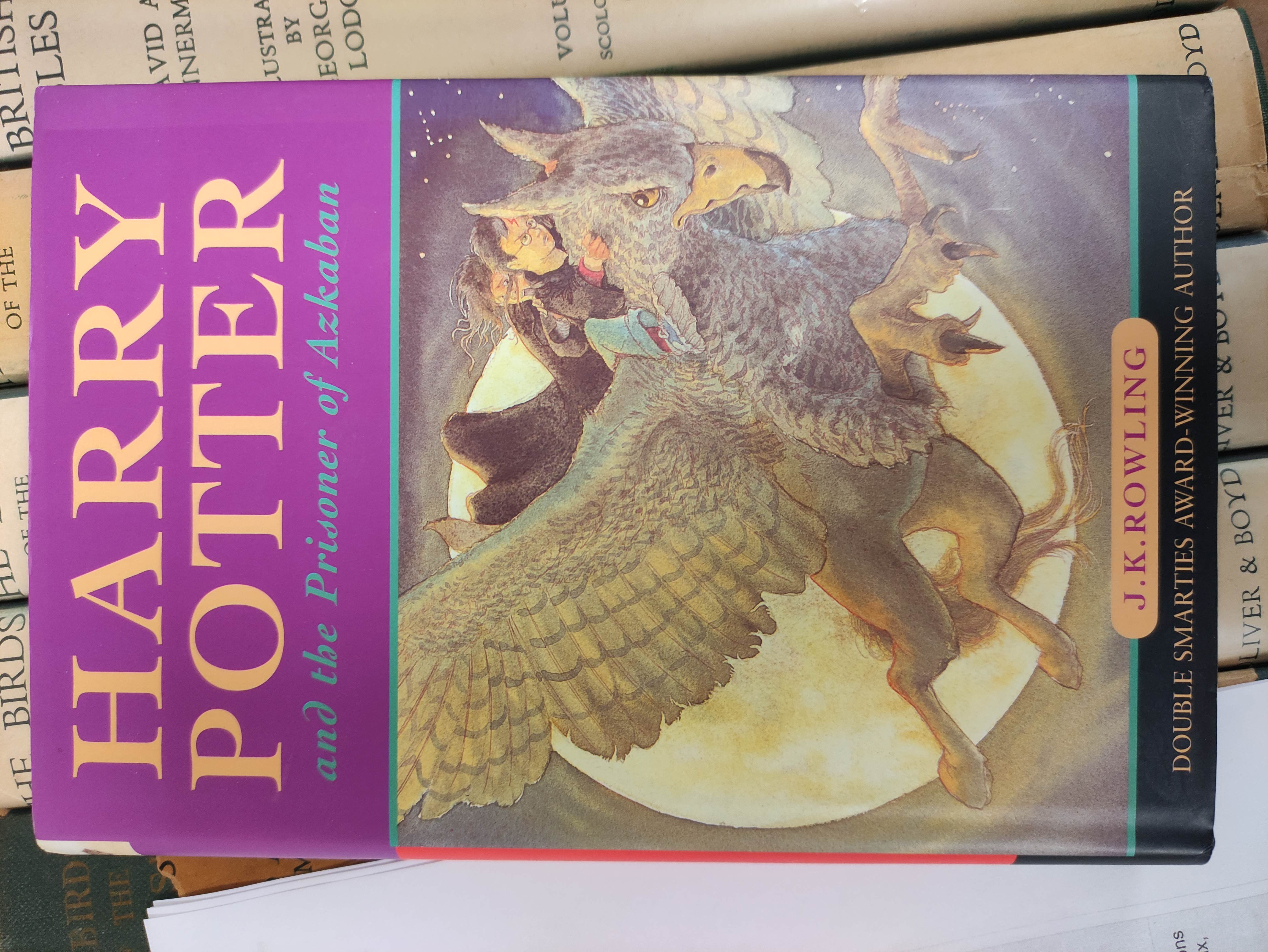 ROWLING J. K.  Harry Potter & The Prisoner of Azkaban. Orig. pict. brds. in d.w. 10 9 8 7 6 5 4 3 - Image 10 of 19