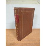 PLOT ROBERT.  The Natural History of Stafford-shire. Fldg. map & plates. Folio. Brown brds. gilt.