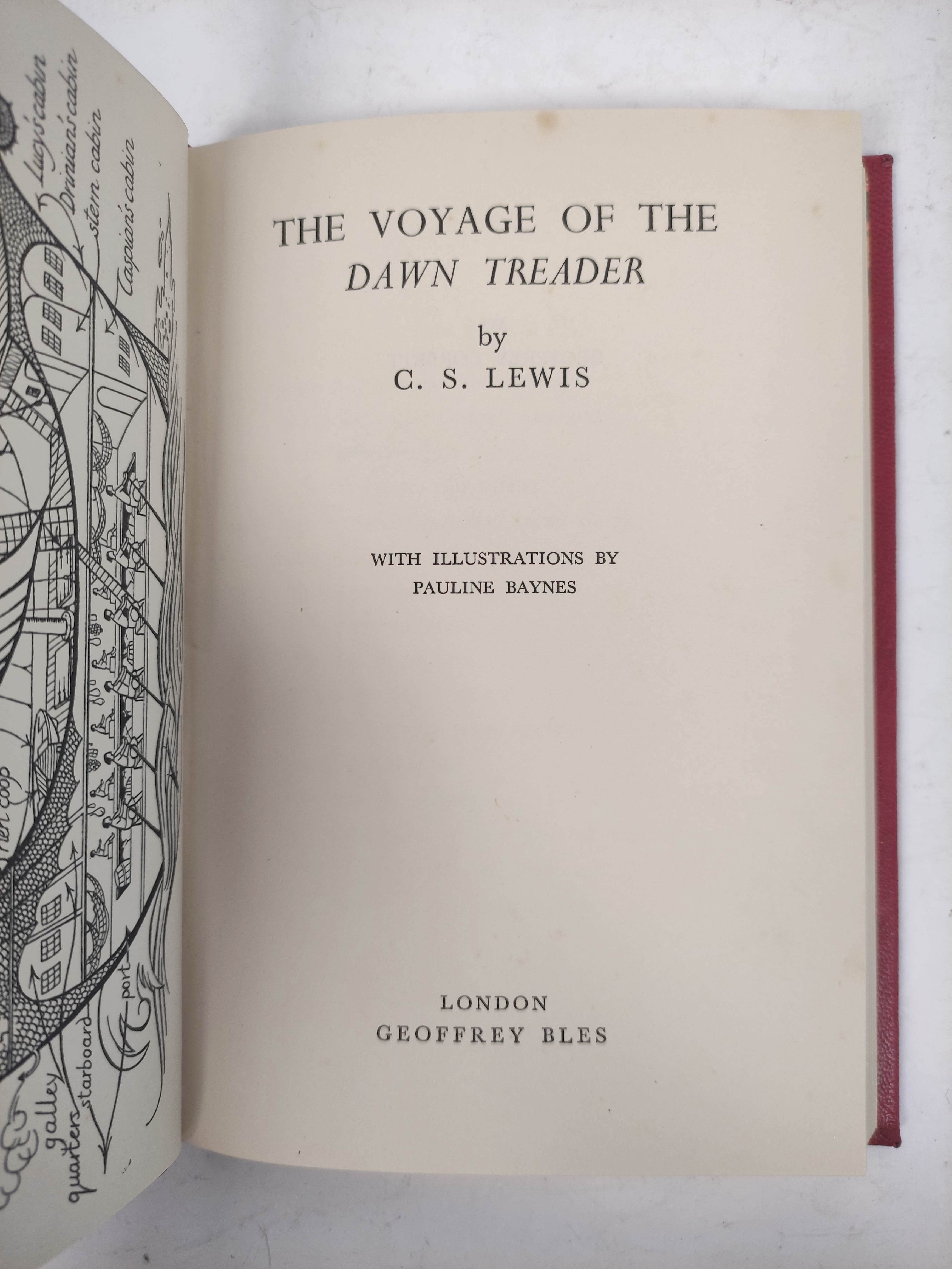 LEWIS C.S.  Chronicles of Narnia. A fine 7 volume set of the first editions.  The Lion, The - Image 12 of 15