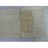 WARRAND CATHERINE M., , later Catherine Grant of Bught.  2 manuscript diaries of a Scottish
