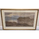 J. C. ROBINSON. Portree. Signed, watercolour. 49cm x 91cm.