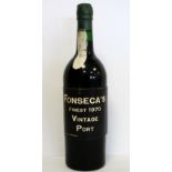 Fonseca's Finest Vintage Port 1970, one bottle, 75cl.