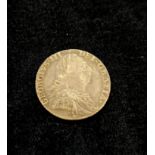United Kingdom. George III 1787 silver shilling VF+