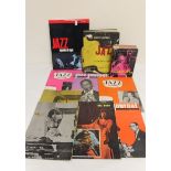 Collection of jazz books to include The Encyclopedia of Jazz, The Story of Jazz, Jazz Monthly, etc.