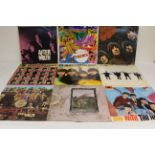 Collection of mainly 1960s albums to include Rolling stones 'Aftermath' (No Shadow), The Beatles and