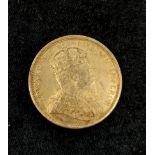 Straits Settlements. Edward VII 1903 .900 grade silver dollar