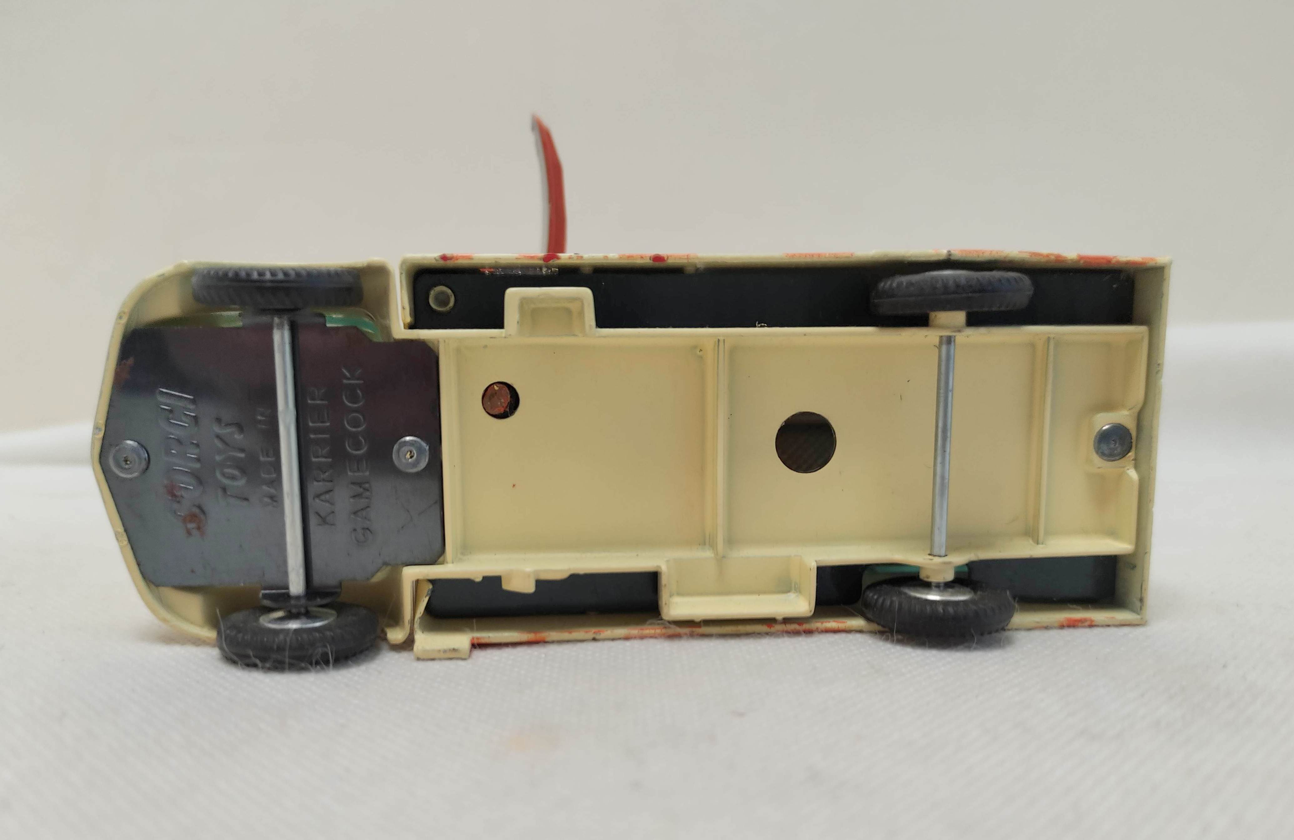 Corgi Toys Major model No 1106 "Decca" Mobile Airfield Radar Van with original box and Corgi "Rocket - Image 6 of 9