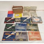 WW2 lot comprising of Aeroplane recognition tests volumes 1-7 (missing vol 6), aircraft