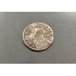 Scotland. Charles I (1600-1649) silver twenty pence coin c1636. Obv Charles' bust facing left. Rev