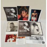 Lennox Lewis. Five promotional photographs of champion heavy weight boxer Lennox Lewis four produced