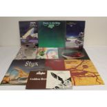 Collection of Yes albums to include 'Tales From Topographic Oceans', 'Close To The Edge', 'Relayer',