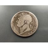 United Kingdom. George IV (1762-1830) 1820 halfcrown. Mintage unknown. G