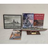 HMS Hood interest: A collection of commemorative objects relating to HMS Hood to include a modern