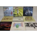 Collection of Genesis albums and related albums to include 'Foxtrot', 'Nursery Cryme', 'A Trick Of