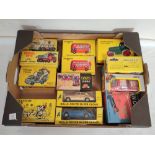 Vintage die cast toys to include nine boxed 1960s Budgie Toys model cars, a Solido Combat Car M.