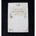 United Kingdom. Beatrix potter "Celebrating the Wonderful World of Miss Potter" 150th Anniversary