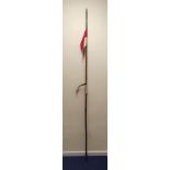 Scarce WW1 era pattern 1868 cavalry lance dated 1915 measuring 282cm in length. Bamboo shaft with