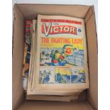 Collection of vintage comics to include The Victor, Lion & Valiant etc