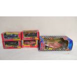 Collection of vintage boxed Bburago model vehicles to include a 1:24 scale Ferrari 641/2 6128 & five