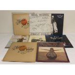 Collection of Neil Young albums to include 'Zuma', 'Tonights The Night', 'Harvest', 'Decade',